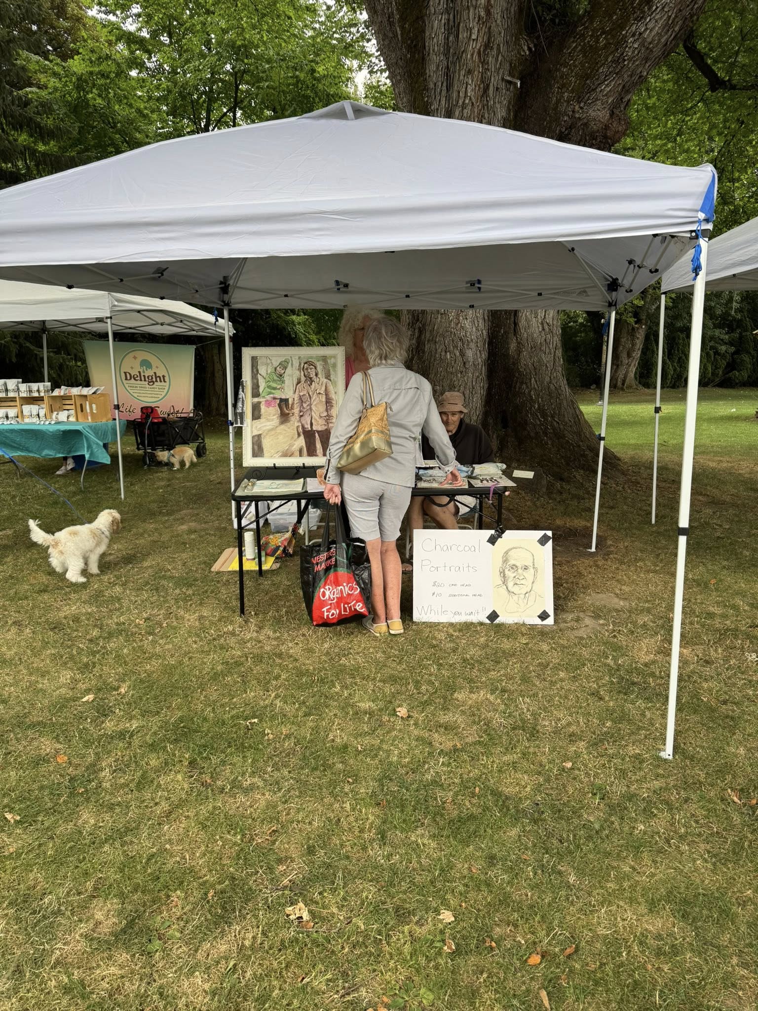 Local produce display